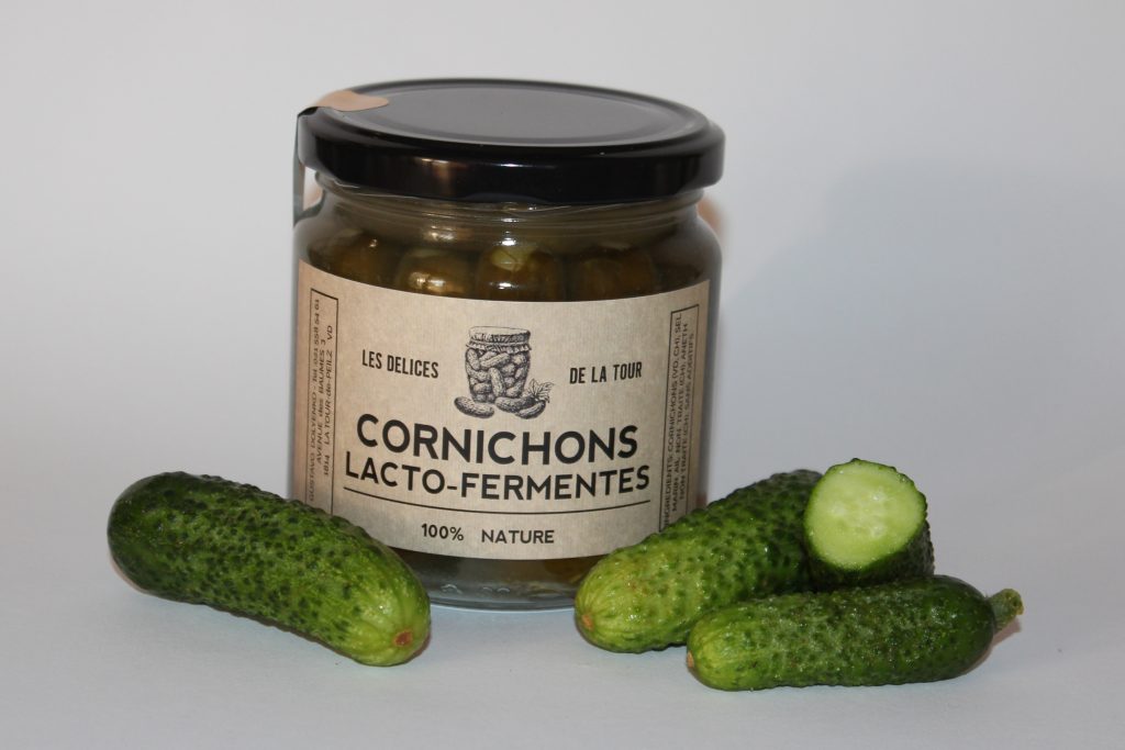 Cornichons Lacto-fermentés