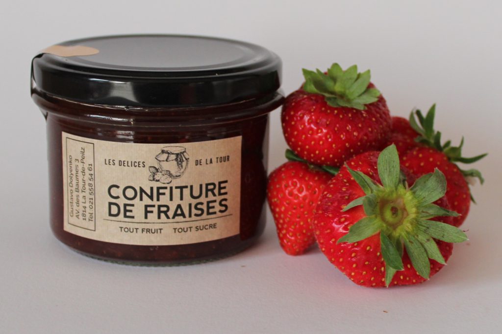 Confiture de fraises