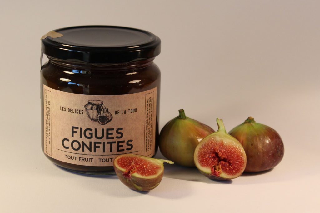 Figues confites vertes